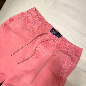 Pink Abercrombie & Fitch Stretch Shorts